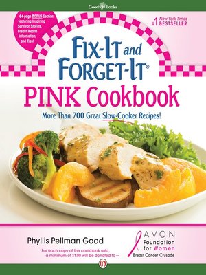 cover image of Fix-It and Forget-It Pink Cookbook